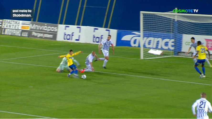 Γκάφα Γκουγκεσασβίλι, ο «μάγος» Ματσάν... ξάπλωσε δύο για το 1-0 του Παναιτωλικού (video)