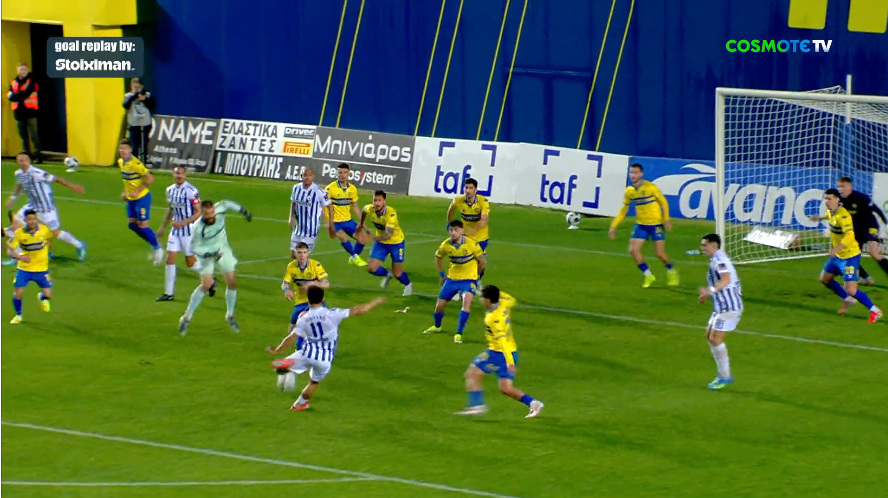 Το γκολ του Γιουμπιτάνα στο 95' που χάρισε τον βαθμό στον Ατρόμητο (video)