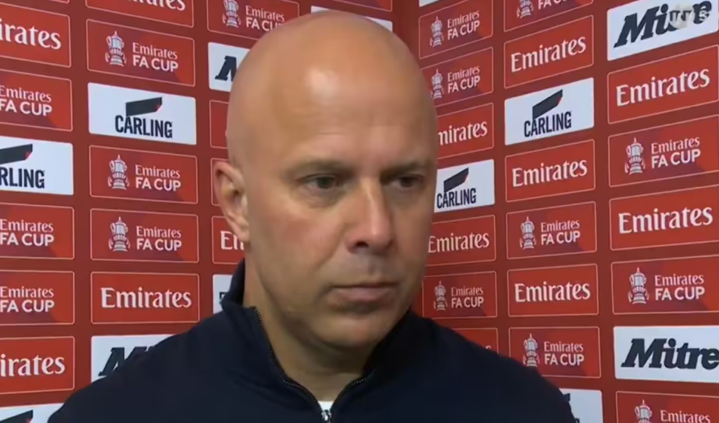 «Αχάμπαρος» ο Σλοτ παρά την τεσσάρα: «Παίξαμε καλά τα πρώτα 35 λεπτά - Θετικό ότι δεν δεχθήκαμε περισσότερα γκολ»