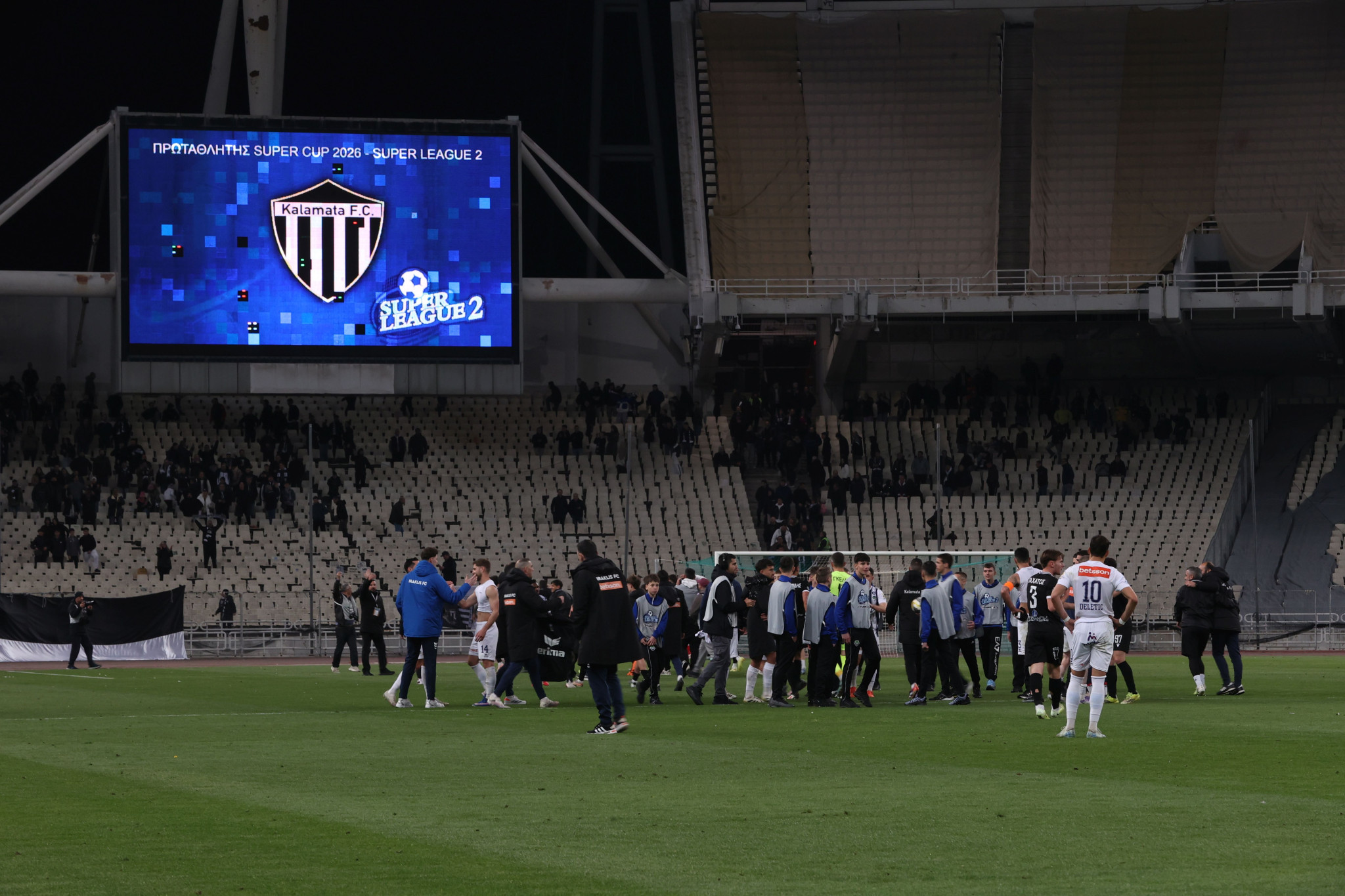 Τρεις συλλήψεις στο Super Cup της Super League 2, Καλαμάτα - Ηρακλής