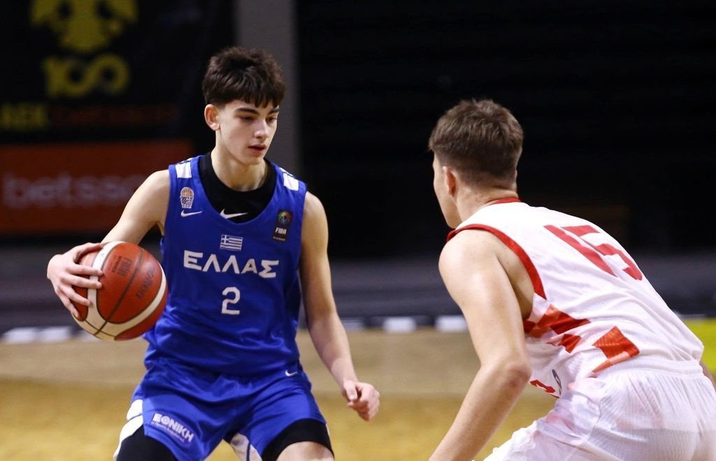 Σπανούλης και Διαμαντίδης είδαν τον... Σπανούλη τζούνιορ στην Εθνική Παμπαίδων