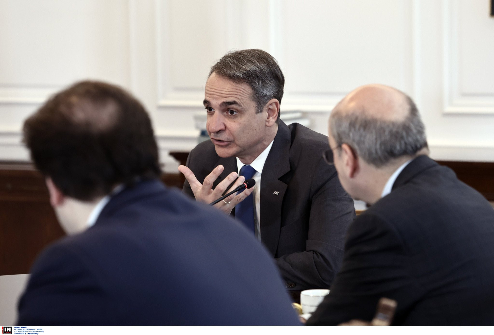 Ο Κυριάκος Μητσοτάκης συνεχάρη την εθνική ομάδα πόλο γυναικών για το χρυσό μετάλλιο