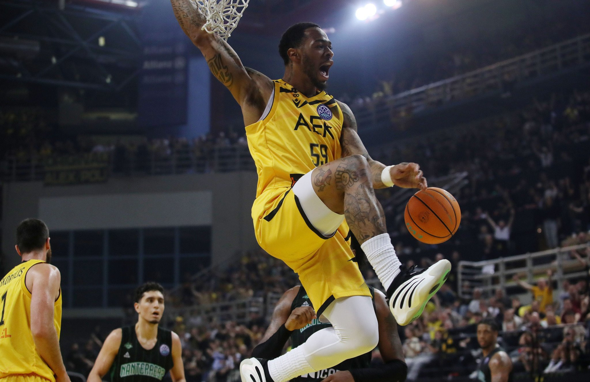 Sunel Arena, το «κάστρο» της ΑΕΚ στο BCL με 8-0 και 16 πόντους μέσο όρο διαφοράς