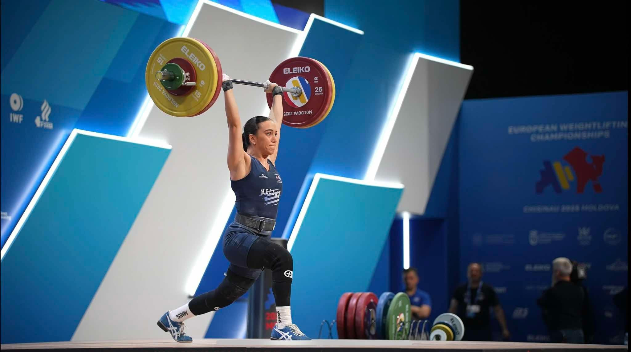 Όγδοη στην Ευρώπη η Καρδαρά στην άρση βαρών