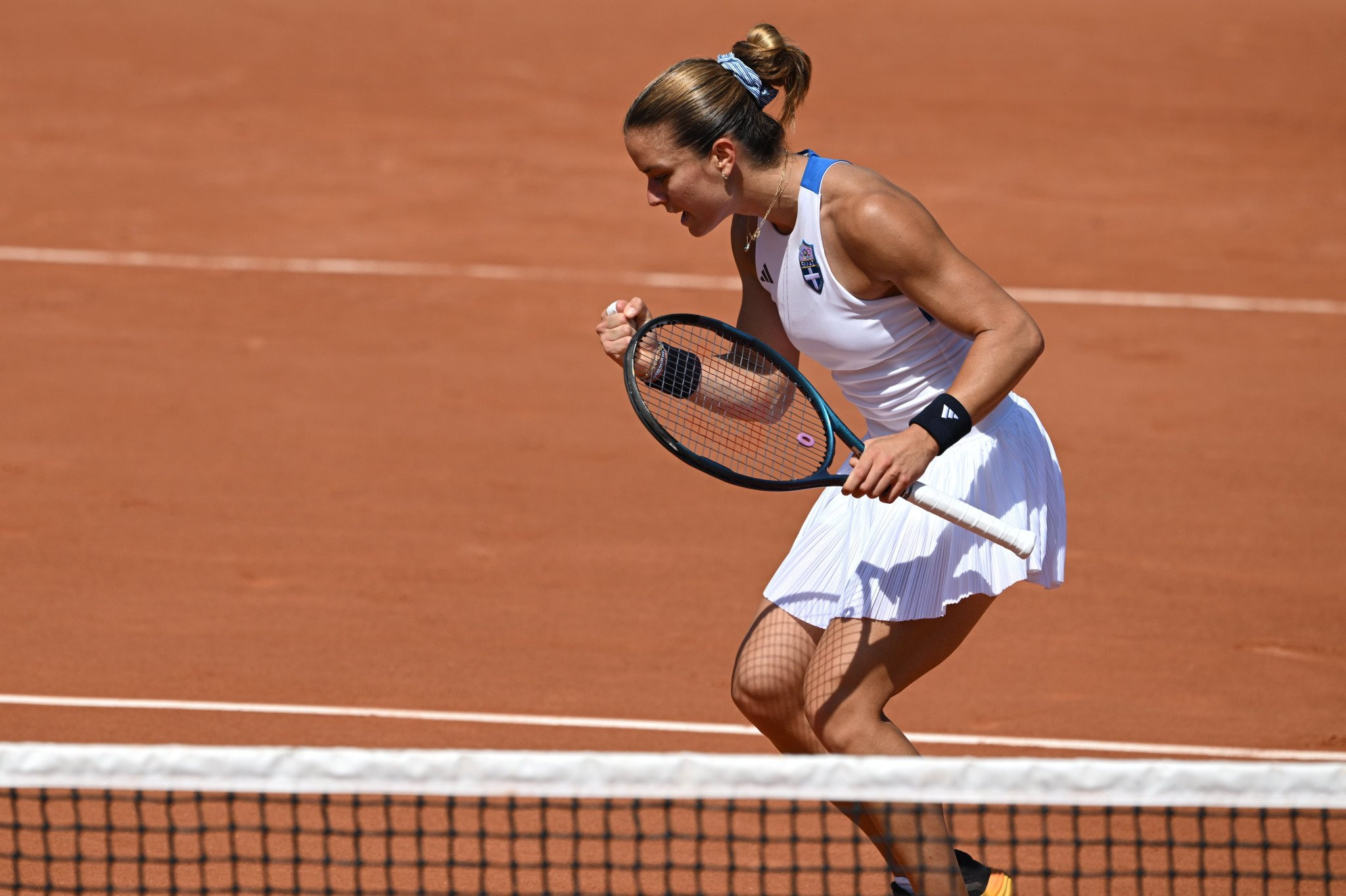 Η Σάκκαρη νίκησε με ανατροπή και προκρίθηκε στην επόμενη φάση της Ρώμης