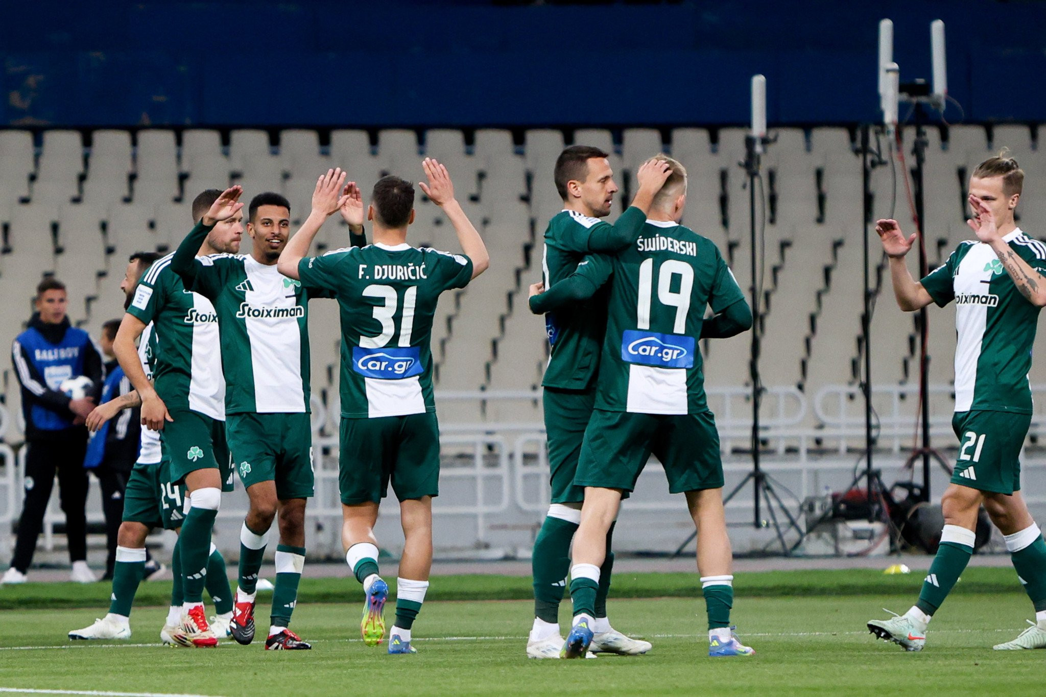 Δείτε τα στιγμιότυπα της νίκης του Παναθηναϊκού επί του ΠΑΟΚ με 3-1