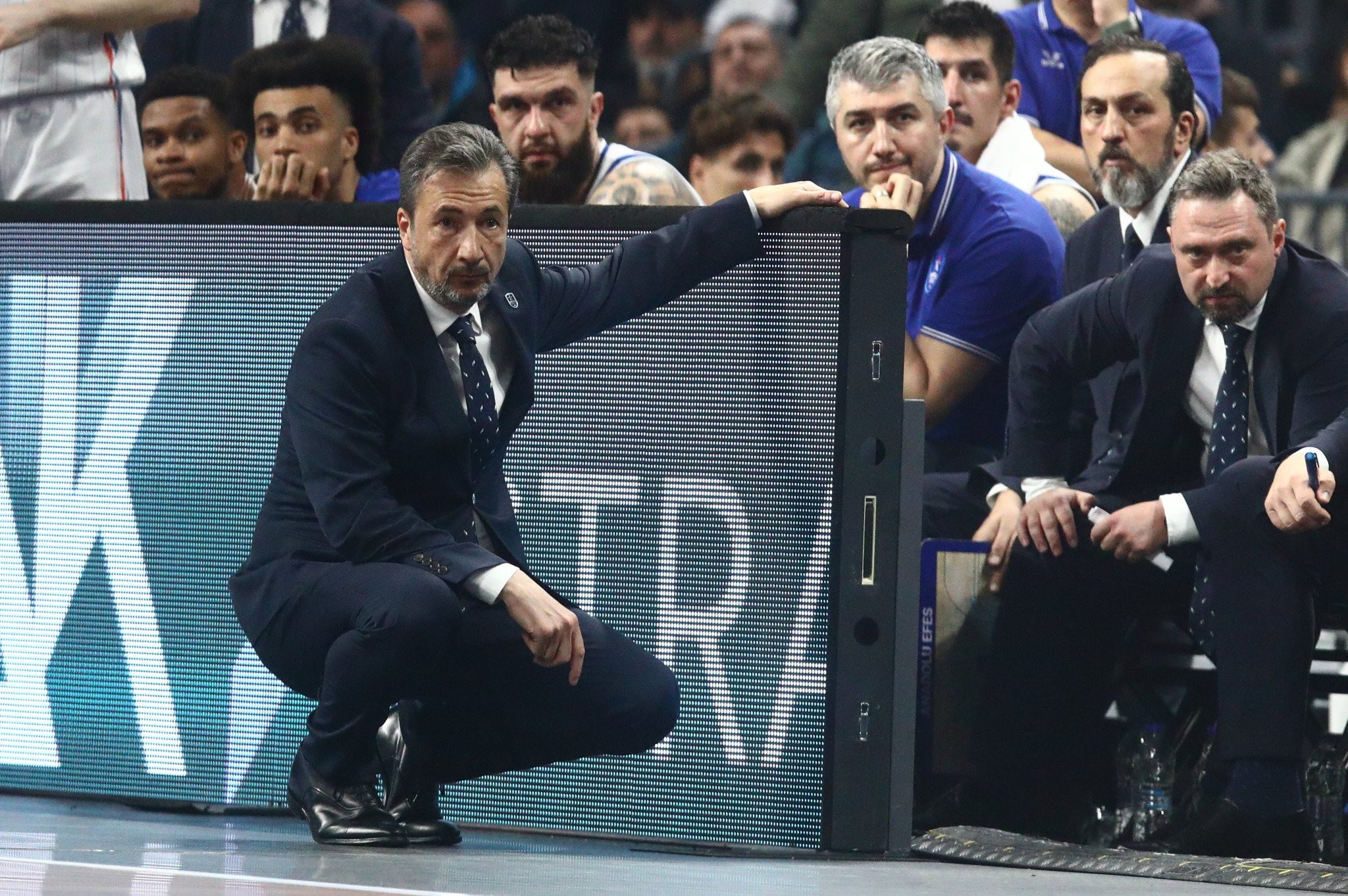 Κίνηση... τακτικής: Ο Μπάνκι το ξανάκανε και πριν από αγώνα κόντρα στον Ολυμπιακό