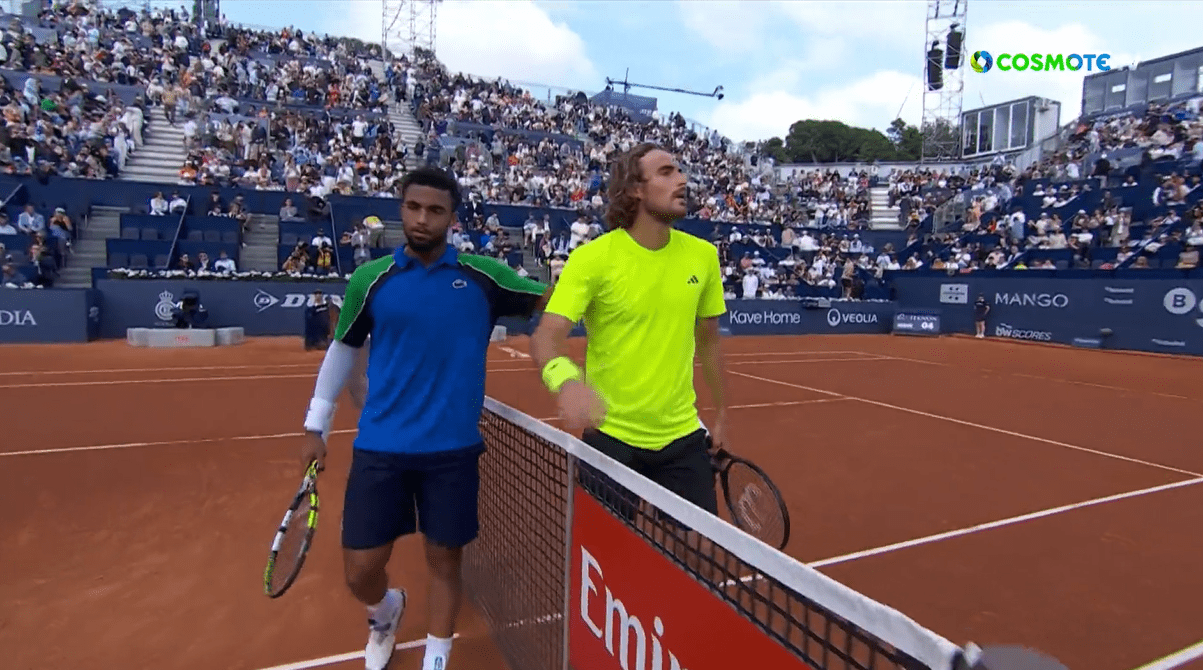 Η στιγμή που ο Τσιτσιπάς αποχωρεί με τραυματισμό (videos)