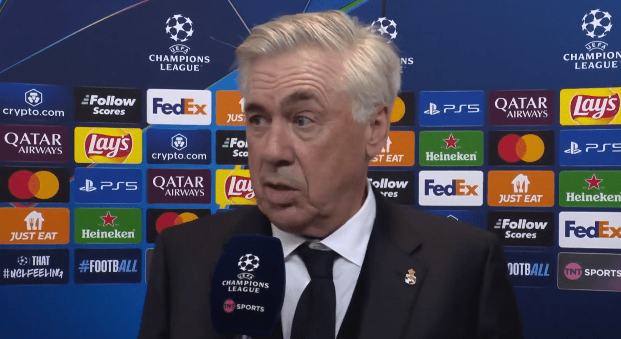 Αντσελότι: «Δεν ξέρω τι επιφυλάσσει το μέλλον μου και δεν θέλω να μάθω»