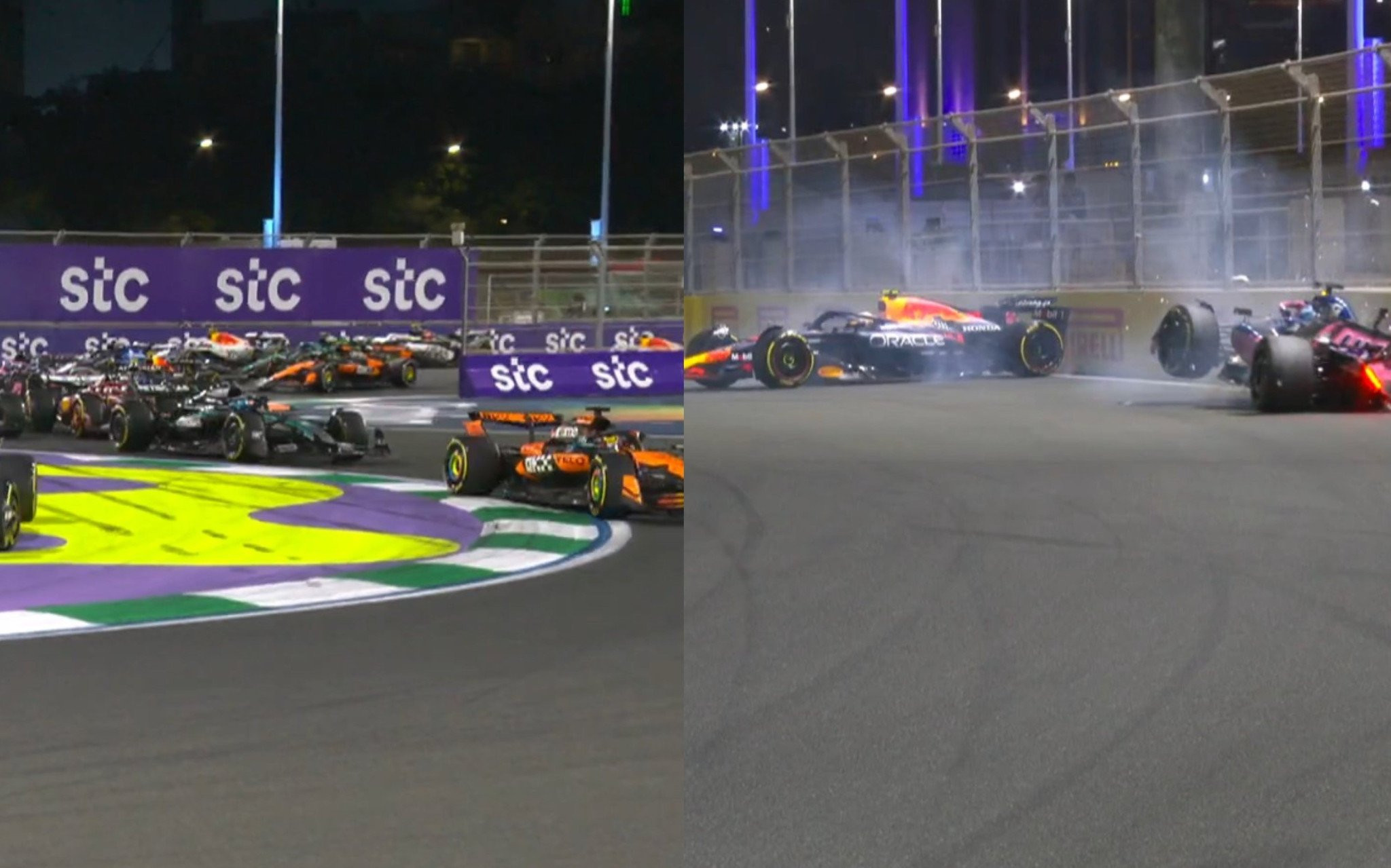 Η χαοτική εκκίνηση στο Grand Prix της Σαουδικής Αραβίας (video)