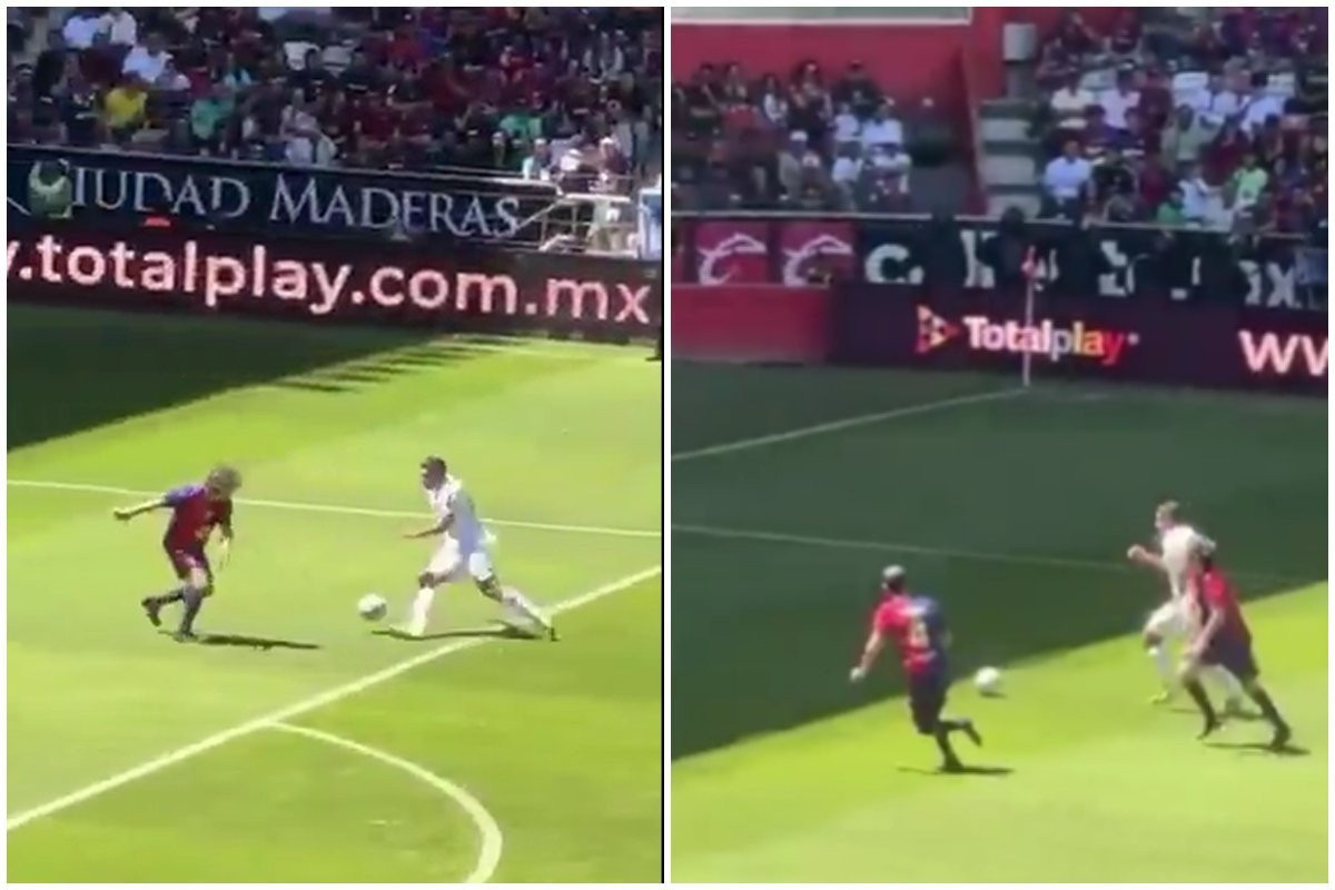 H τέχνη δεν ξεχνιέται - Ο Φίγκο πέτυχε γκολάρα κόντρα στην Μπαρτσελόνα