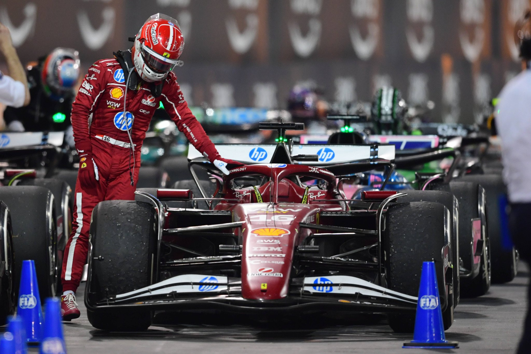 Η σειρά εκκίνησης στο grand prix της Formula 1 στο Λας Βέγκας