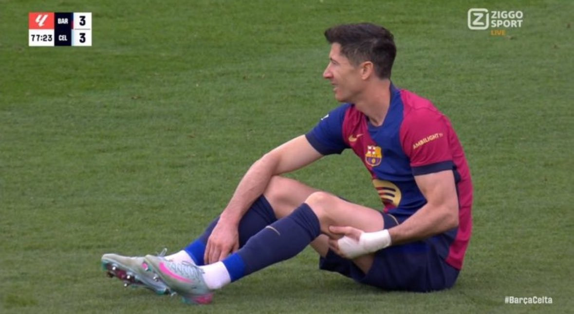 Πλήγμα στην Μπαρτσελόνα με Λεβαντόφσκι - Χάνει τα δύο μεγάλα ματς