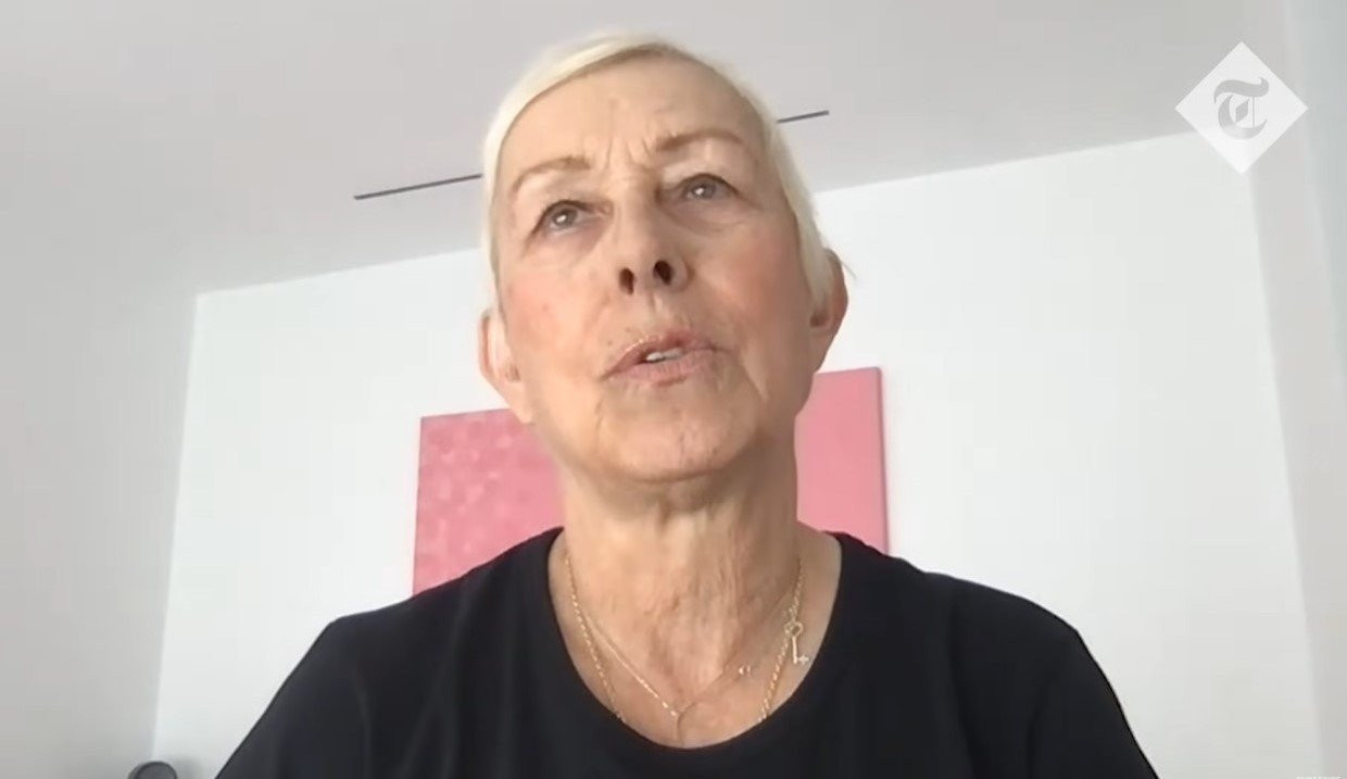 Ναβρατίλοβα: «Διαφωνώ με τον Τραμπ σε όλα εκτός από αυτό, για το οποίο με αποκαλούν ναζί, ομοφοβική»