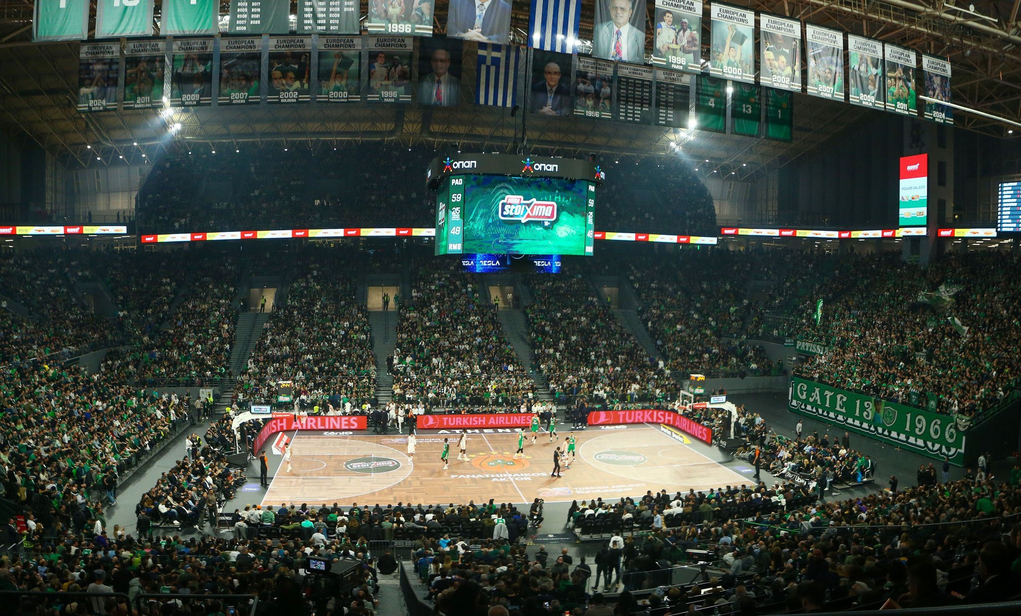 Το «πάνω χέρι» ο Παναθηναϊκός στα Game 1 - Η παράδοση του ΟΑΚΑ στα playoffs