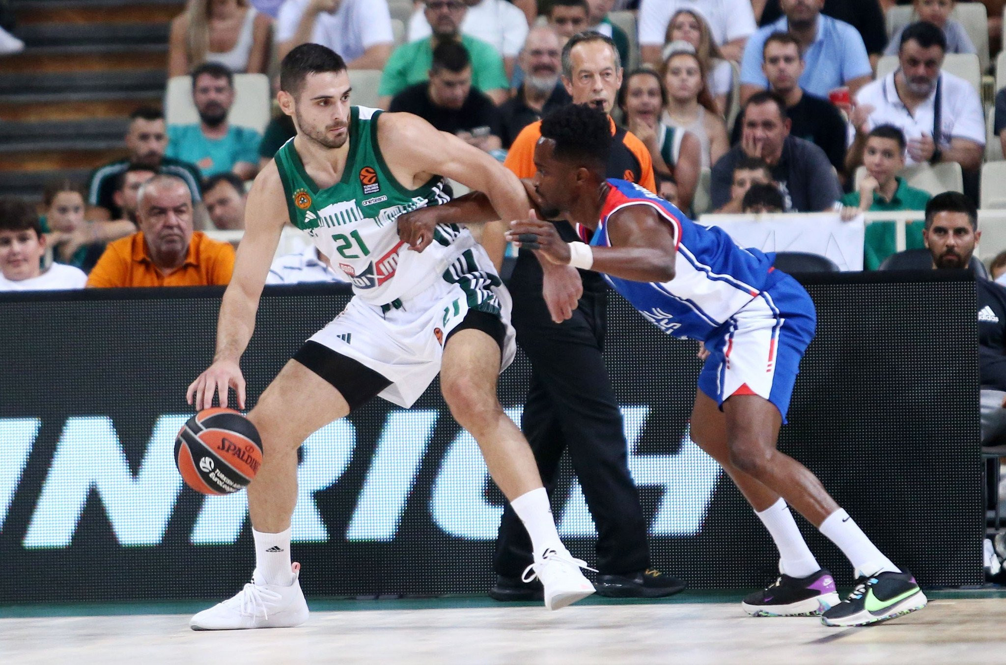 Με τρεις απουσίες ο Παναθηναϊκός, χωρίς Μπομπουά η Εφές - Οι 12άδες του αγώνα