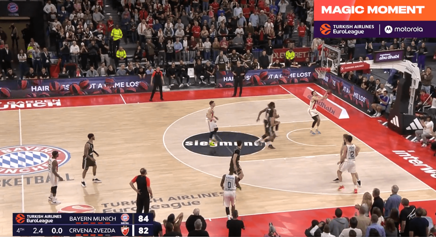 Το ασύλληπτο play ενός δευτερολέπτου από τον Σφαιρόπουλο που έστειλε το ματς στην παράταση (video)