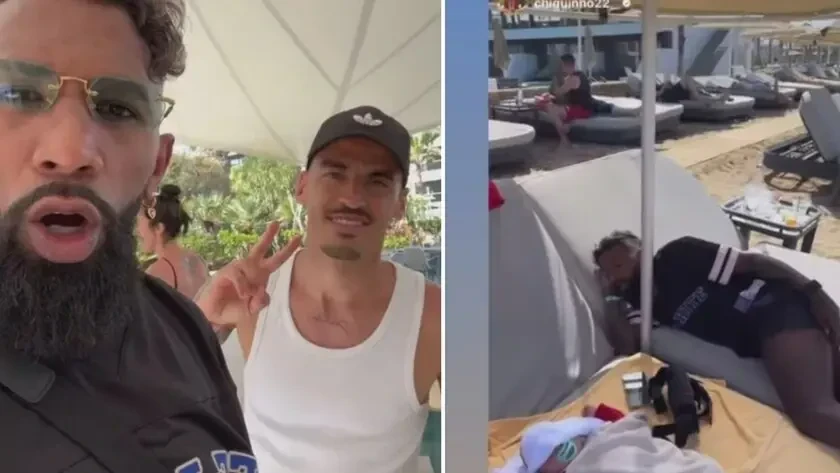 Ο Ροντινέι πήγε στην Κρήτη παρέα με τον Τσικίνιο και δεν είναι... κουρασμένο