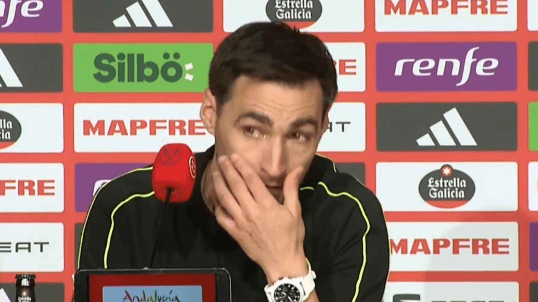 Ο διαιτητής του τελικού Copa Del Rey ξεσπά σε κλάματα: «Στο σχολείο λένε στον γιο μου ότι είμαι κλέφτης»