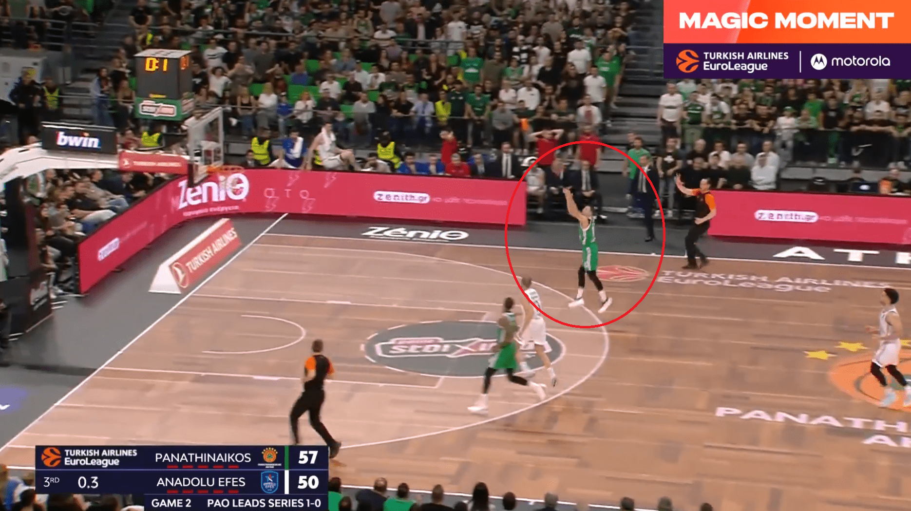 Το ακροβατικό εναέριο buzzer beater τρίποντο του Σλούκα (video)