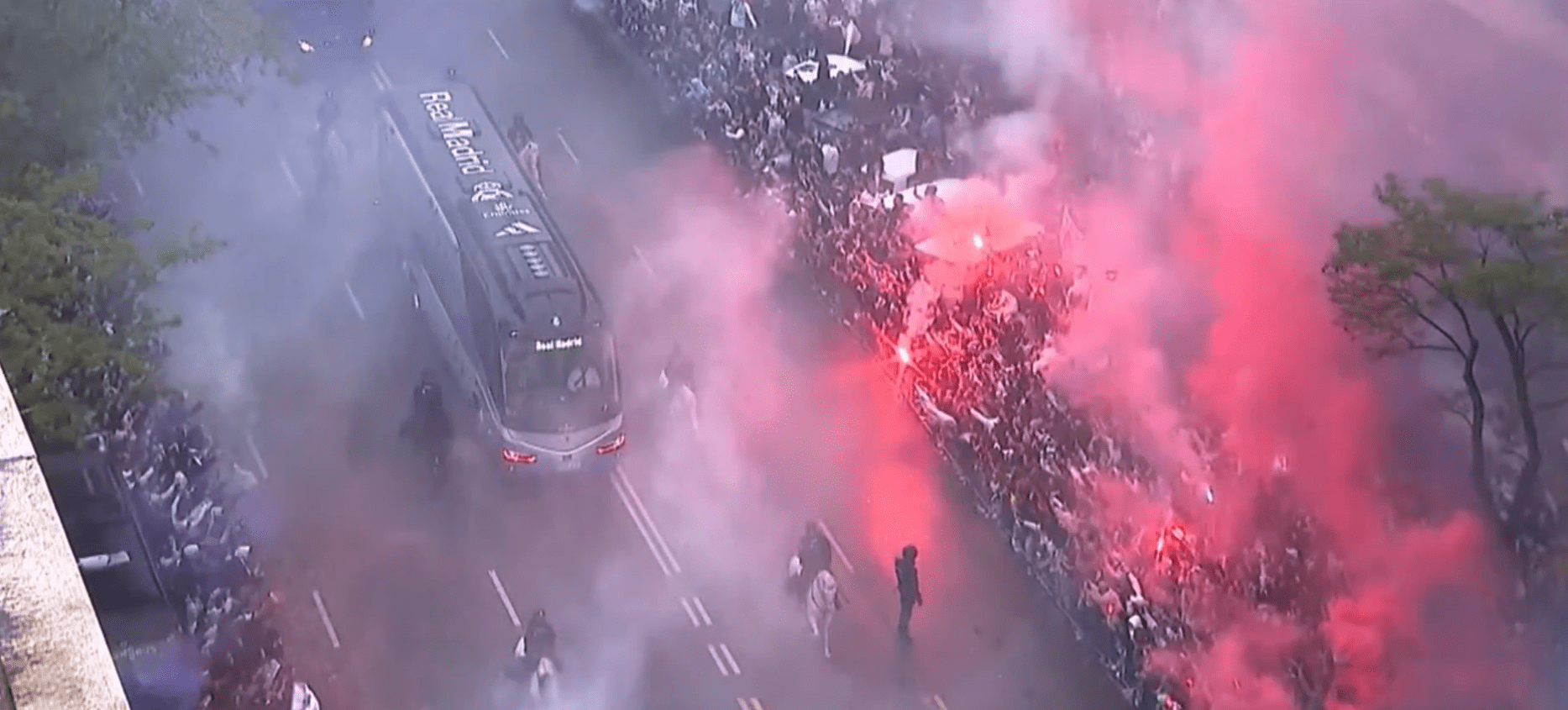 Δεν πέφτει καρφίτσα στη Μαδρίτη: Χιλιάδες φίλοι της Ρεάλ στους δρόμους