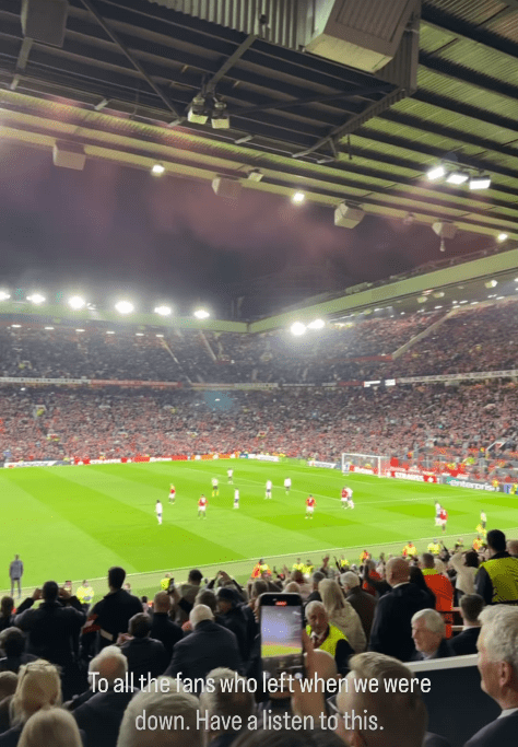 Ο Ζίρκζι πίκαρε τους φίλους της Γιουνάιτεντ που δε πίστεψαν την ανατροπή και έφυγαν νωρίτερα από το γήπεδο (video)