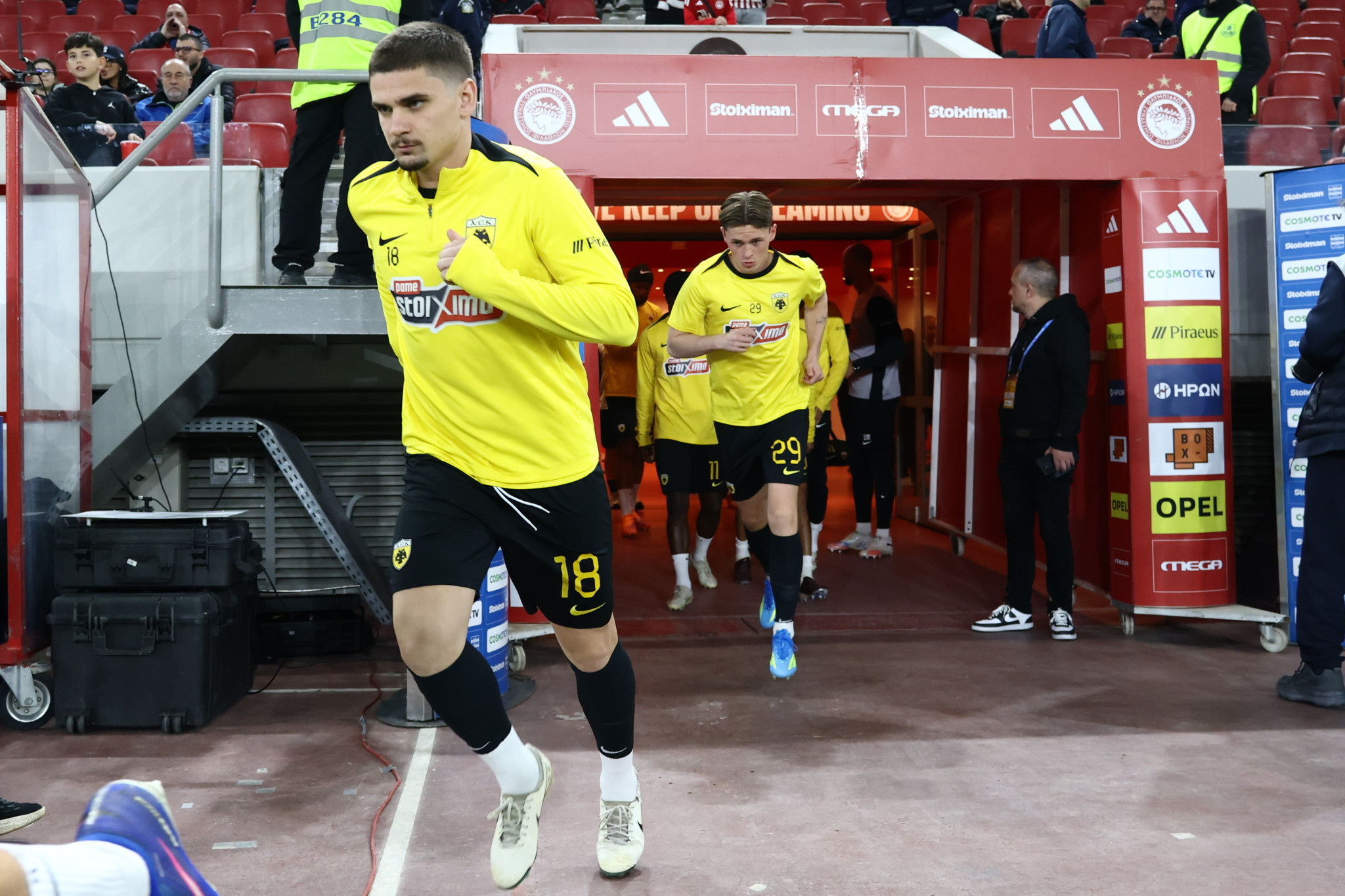 Ο Μαρίν προπονήθηκε κανονικά πριν το ΑΕΚ-Ράγιο Βαγιεκάνο