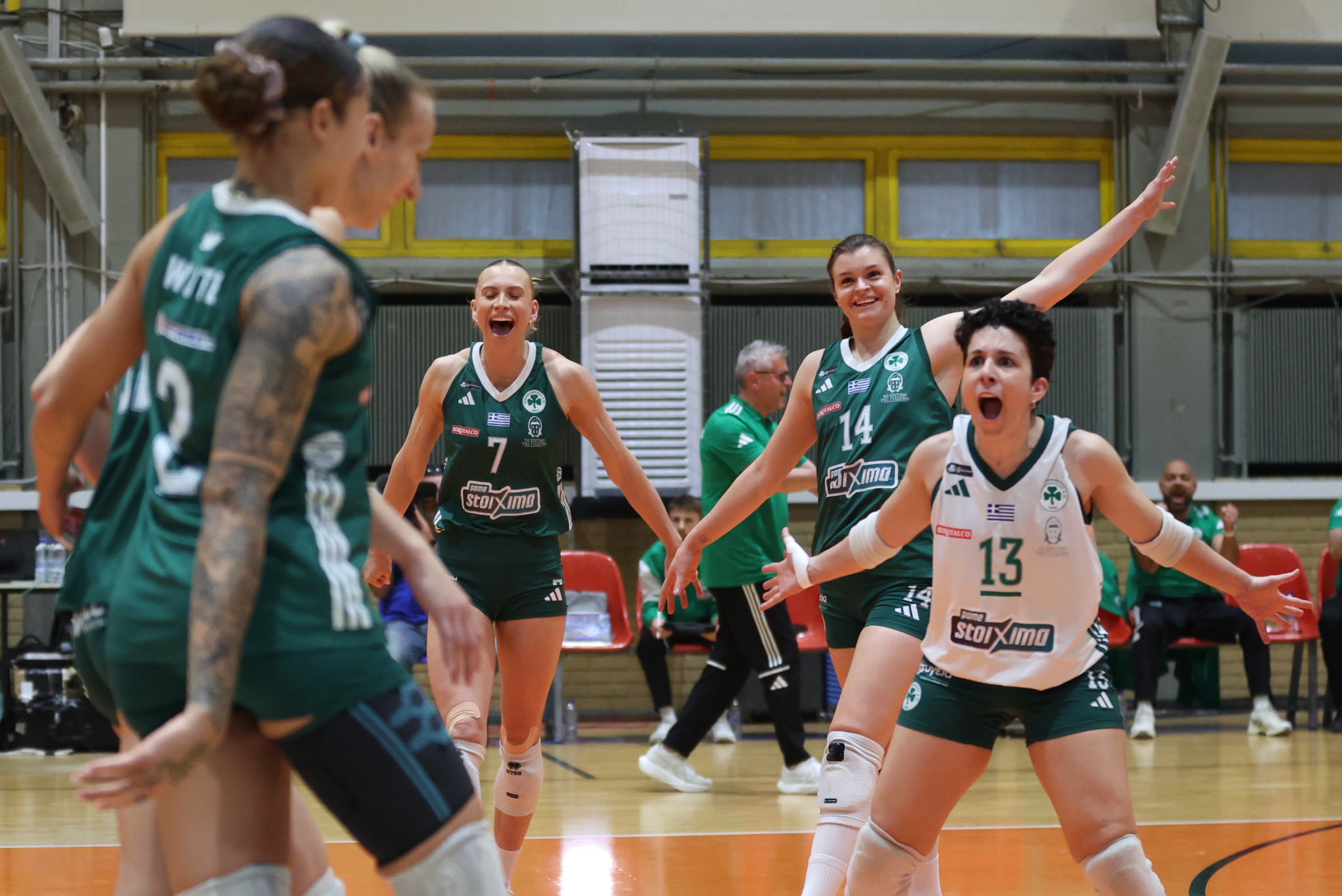 Ο Παναθηναϊκός έκανε το πρώτο βήμα για την κατάκτηση του πρωταθλήματος της Volley League Γυναικών