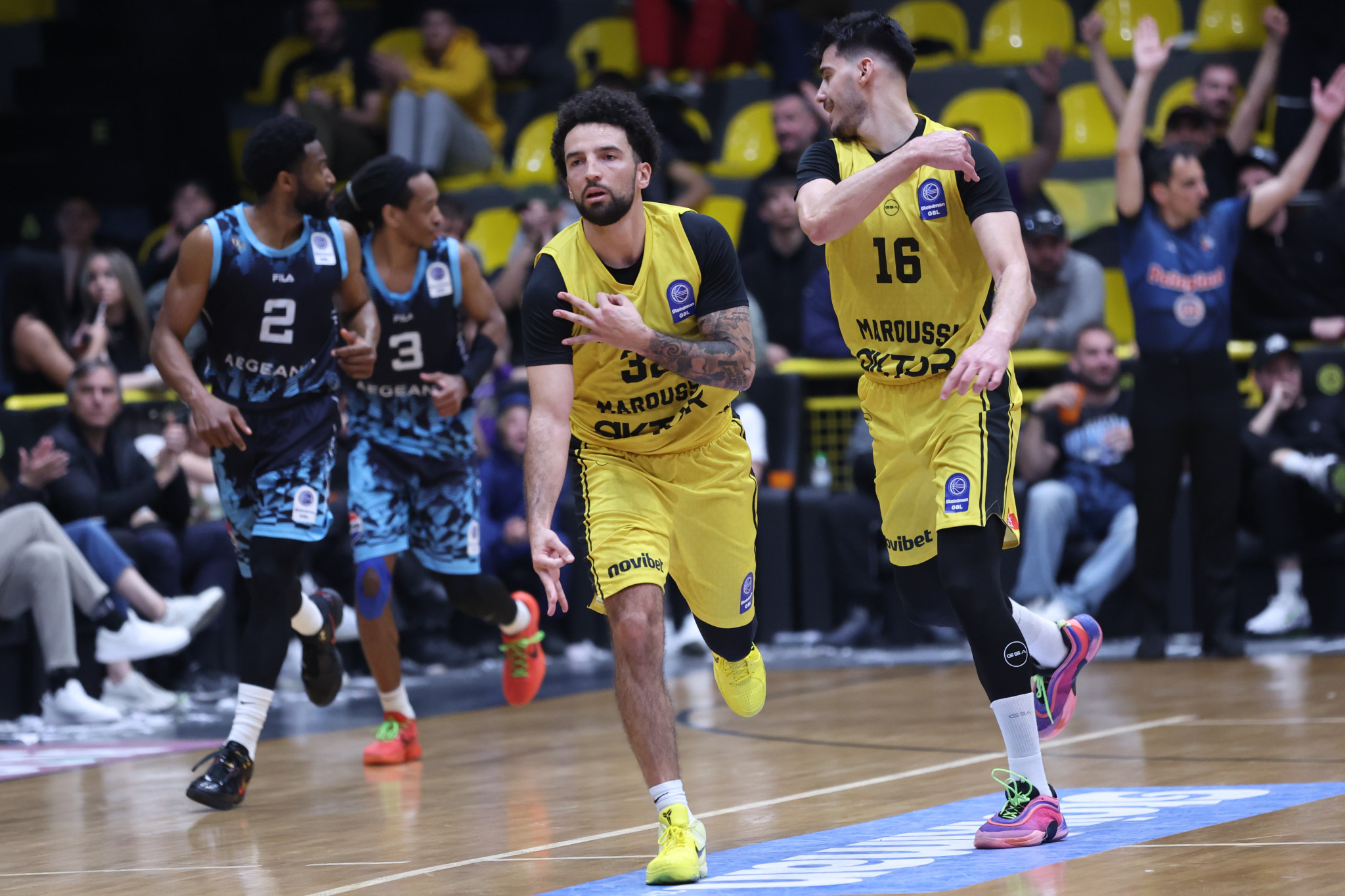 Το Μαρούσι με «κατοστάρα» κέρδισε άνετα τον Κολοσσό κι έκανε βήμα παραμονής