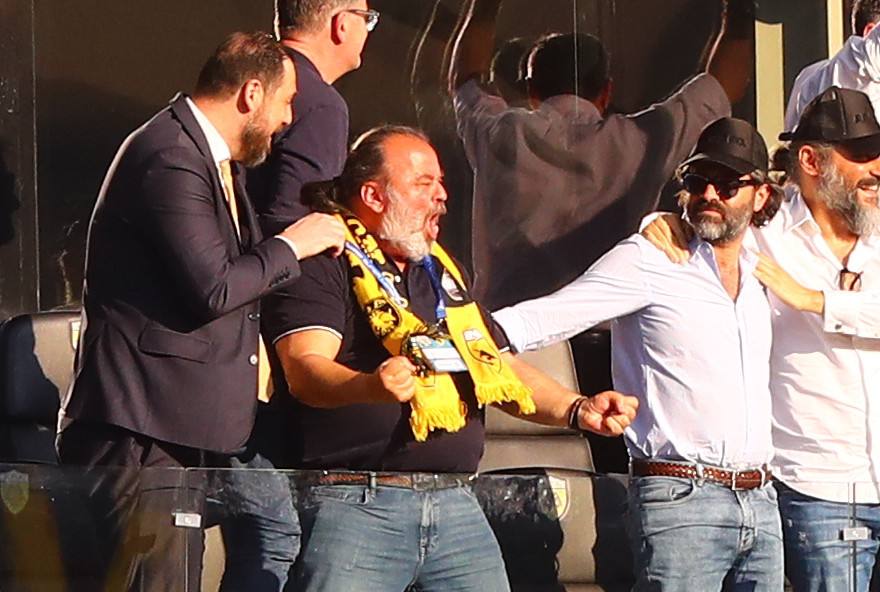 Τι έκανε ο Μάριος Ηλιόπουλος στους πανηγυρισμούς του 3-0 επί του ΠΑΟΚ (video)