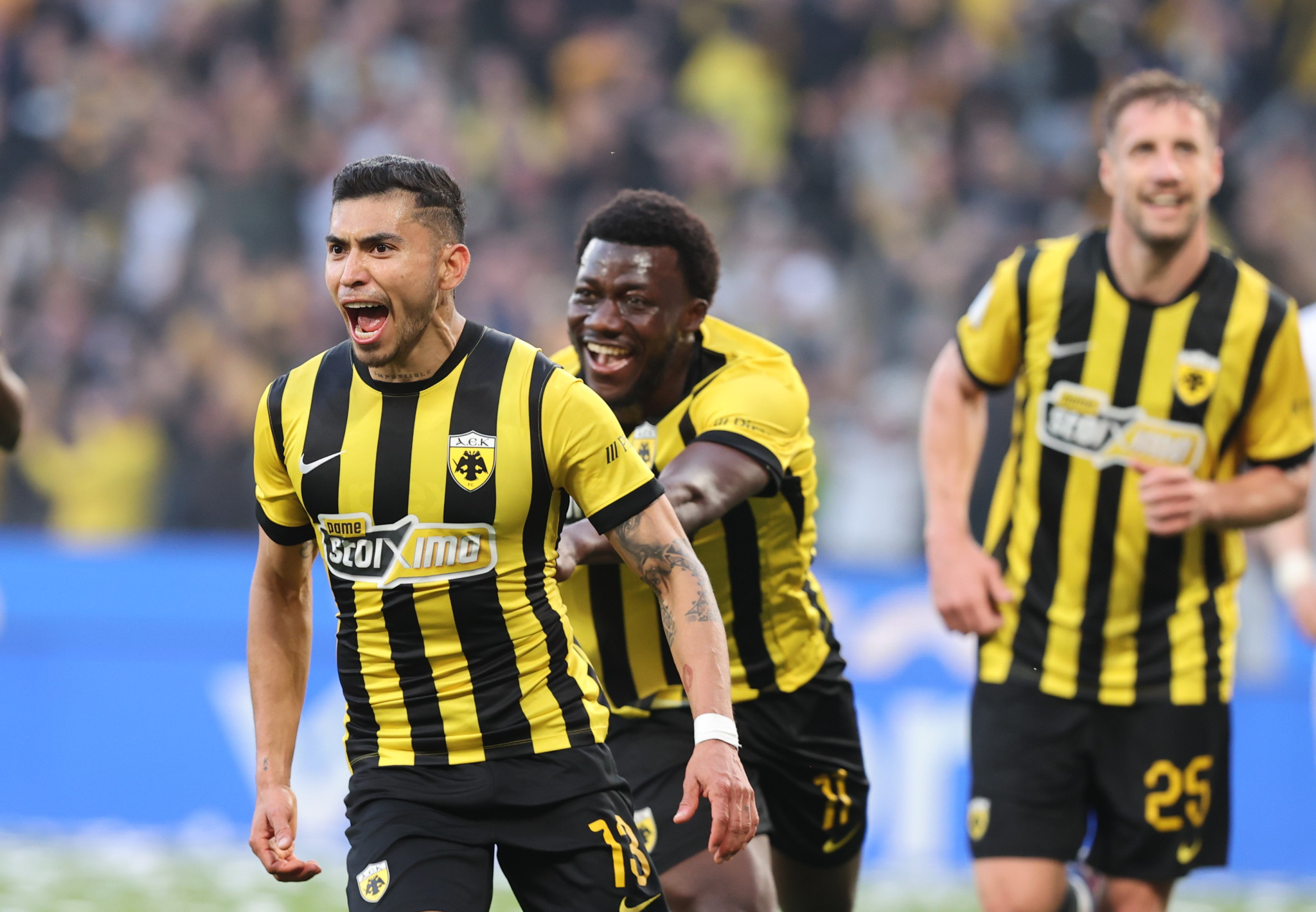 ΑΕΚ - ΠΑΟΚ 3-0: Τα highlights της εμφατικής νίκης της Ένωσης