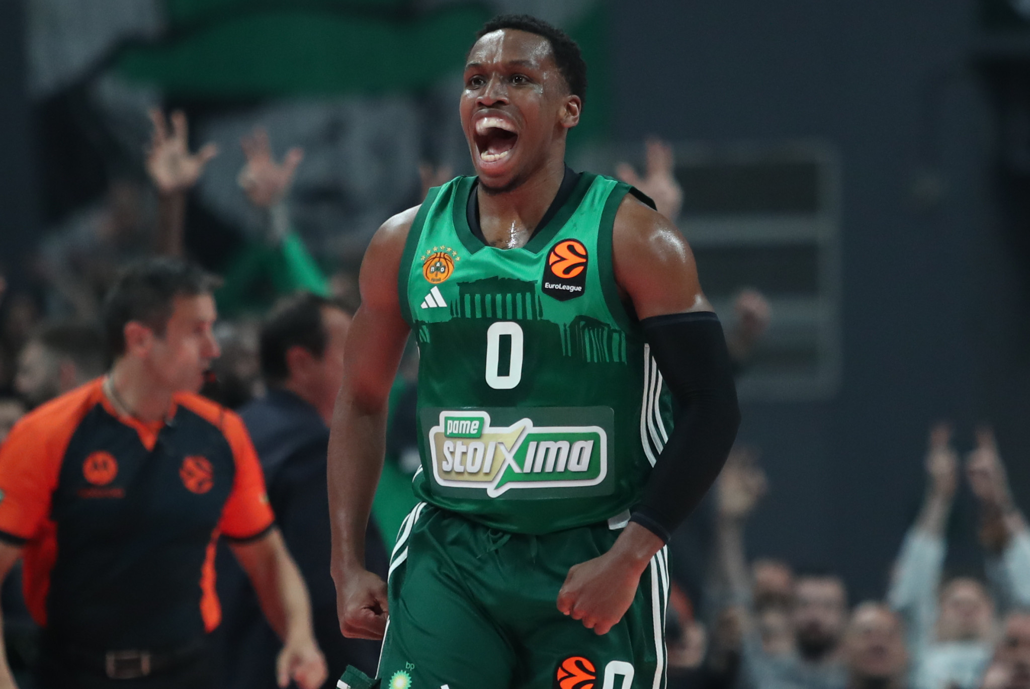 «Shorts effect»: Ο Τι Τζέι πραγματοποίησε το κορυφαίο δεκάλεπτό του με τον Παναθηναϊκό κόντρα στη Μονακό