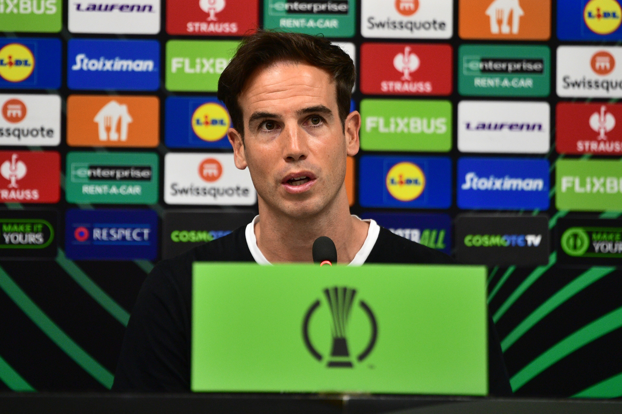 Ινίγκο Πέρεθ: «Η ΑΕΚ θα προσπαθήσει να σκοράρει γρήγορα - Να μην σκεφτόμαστε να προστατεύσουμε το 3-0»