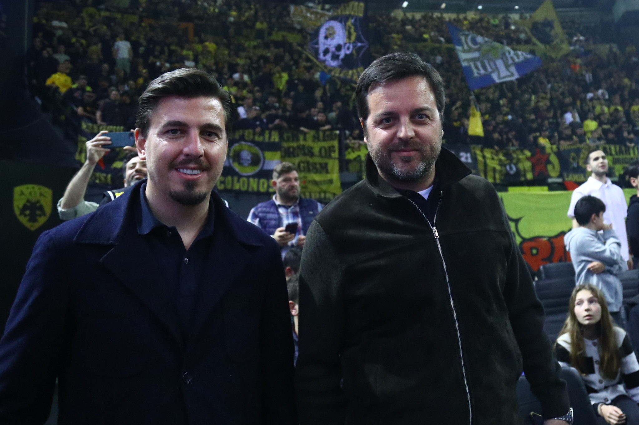 Ο Ριμπάλτα στη Sunel Arena για το μεγάλο ματς της ΑΕΚ με την Μπανταλόνα