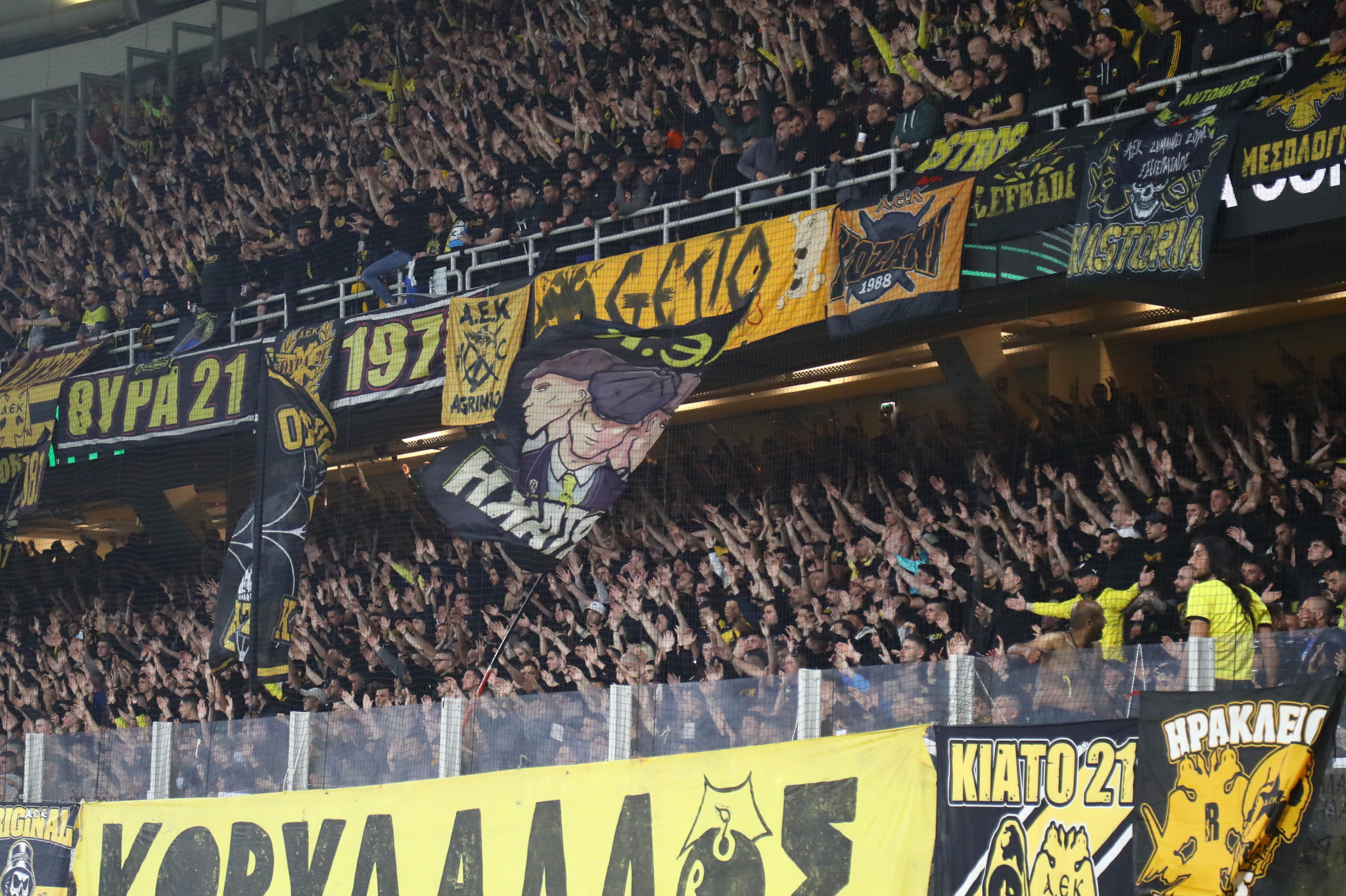 Στις κορυφαίες προσελεύσεις του Conference League η ΑΕΚ