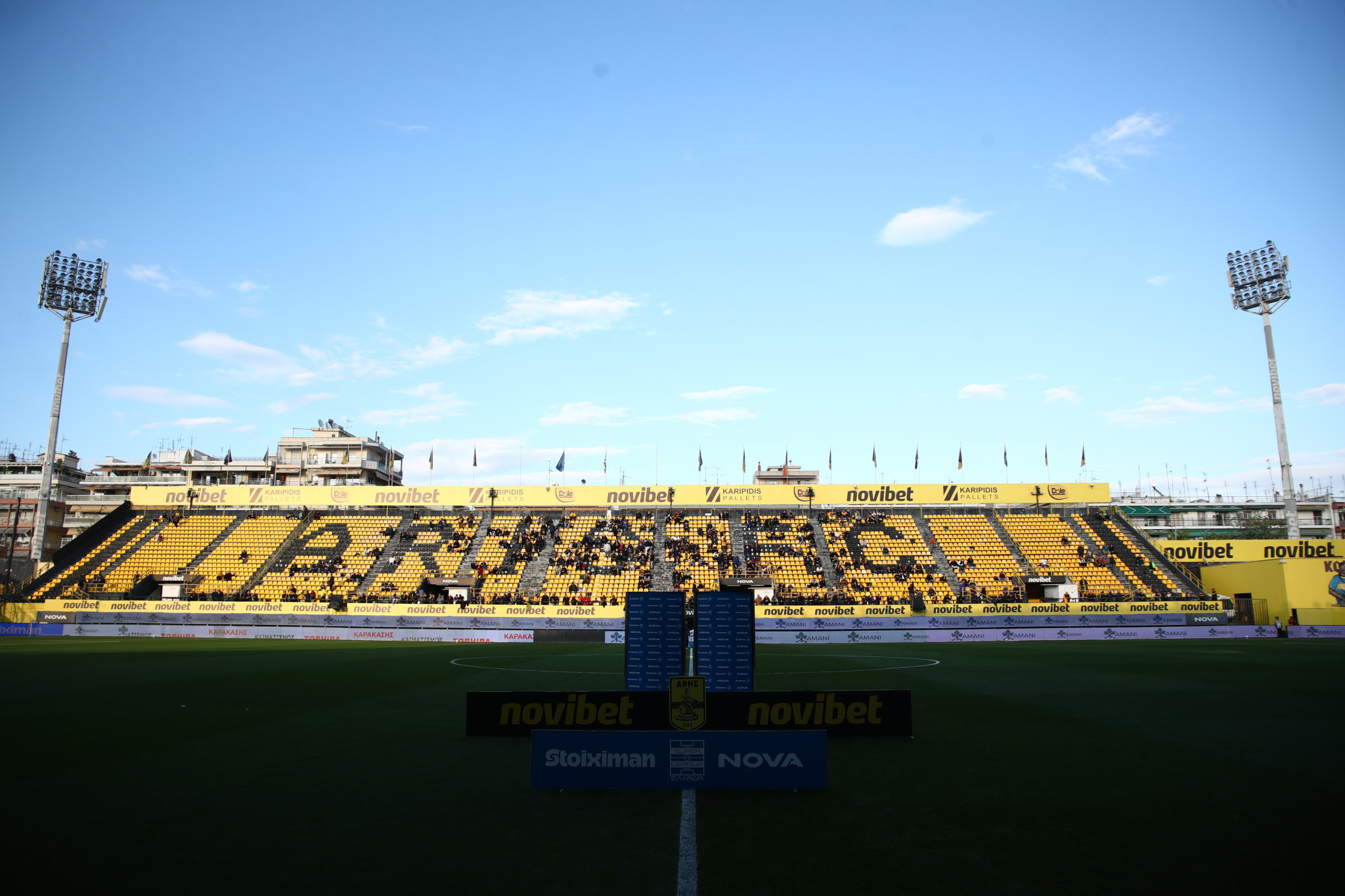 Η αποκαρδιωτική εικόνα με το άδειο Βικελίδης