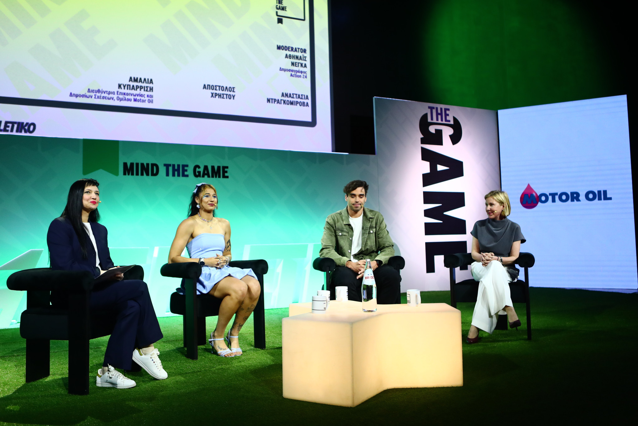 «Mind The Game»: Ντραγκομίροβα, Χρήστου και Κυπαρίσση μοιράστηκαν τις ιστορίες τους (video)