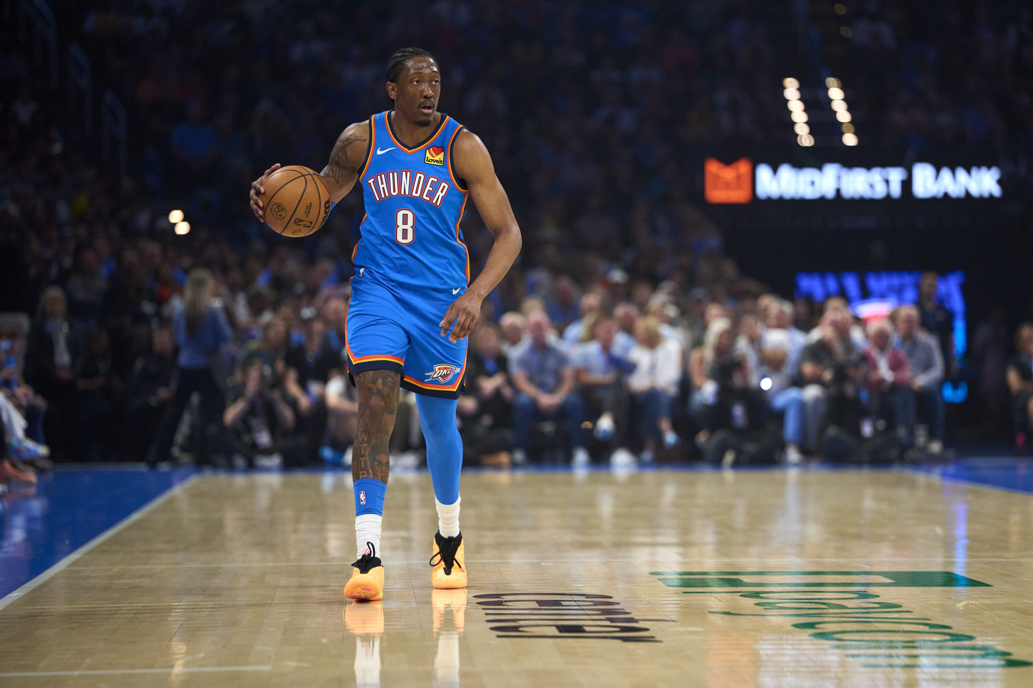 Ανησυχία για τον Γουίλιαμς στους Θάντερ - Αποχώρησε με πρόβλημα τραυματισμού