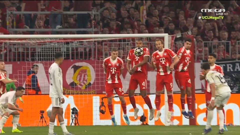 Νέα γκολάρα του Γκιουλέρ με απευθείας εκτέλεση φάουλ και προβάδισμα για την Ρεάλ Μαδρίτης (video)