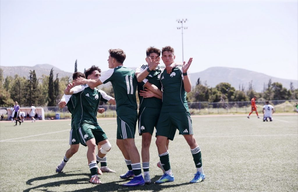 Η Κ17 του Παναθηναϊκού κέρδισε τον ΠΑΟΚ, παρέμεινε αήττητη και «αγκάλιασε» το πρωτάθλημα