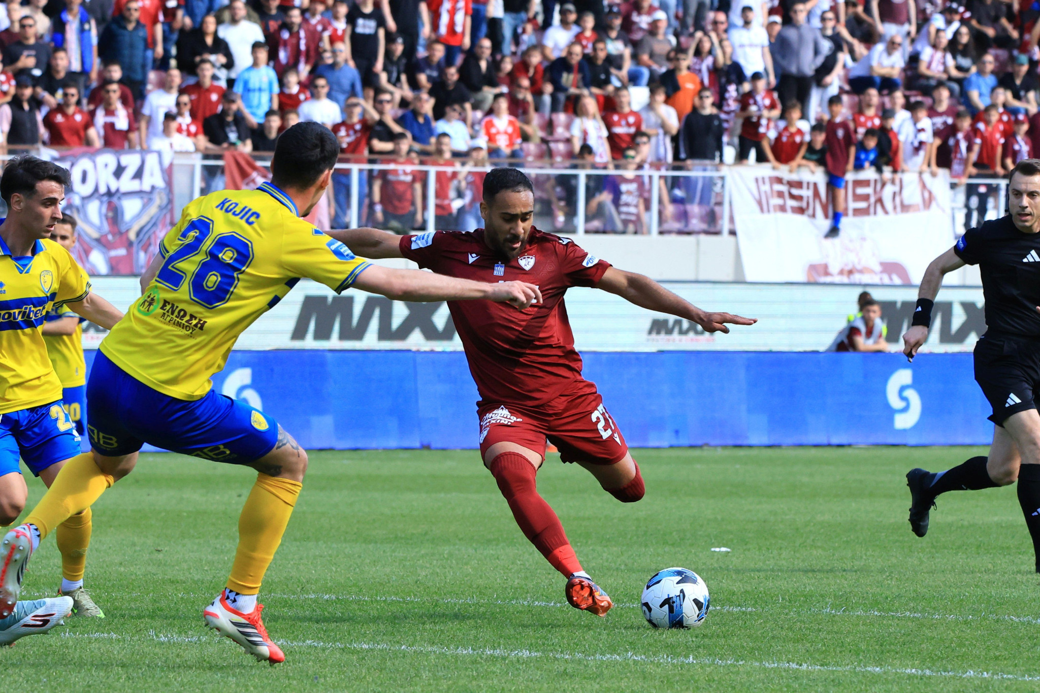 Απολογήθηκαν στην ΑΕΛ Novibet οι Σαγάλ, Μασόν - Αποφασίζει η ΠΑΕ