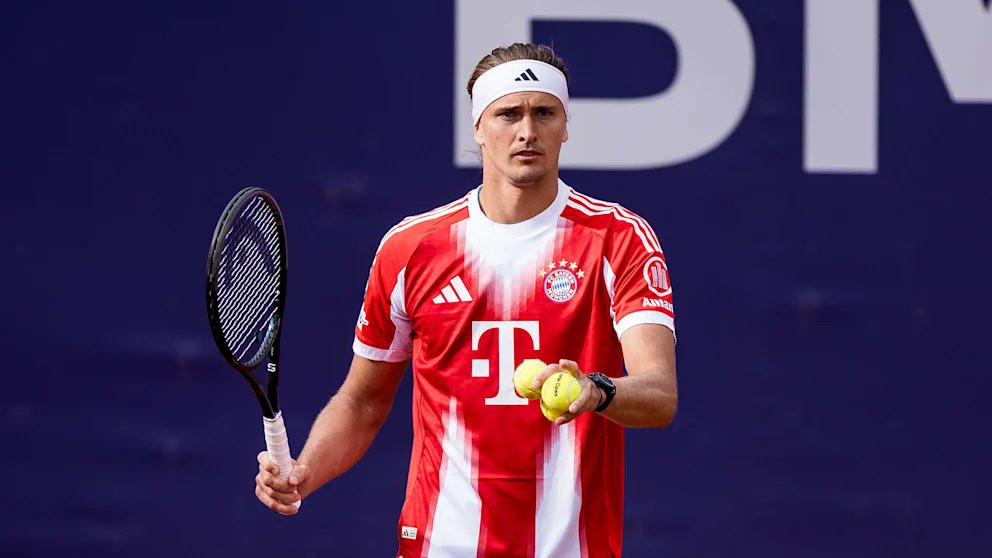 Ο Ζβέρεφ φόρεσε τη φανέλα του Ολίσε και προκρίθηκε στα προημιτελικά του Μονάχου (photo)