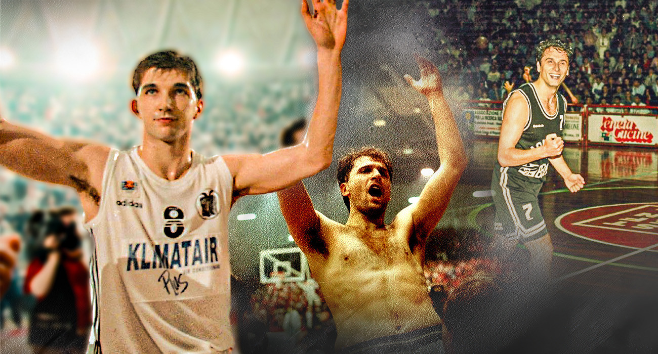 Από τη Γενεύη στην Τεργέστη: Ο Μπάνε, ο Πέτζα και οι μπασκετικές βραδιές δόξας