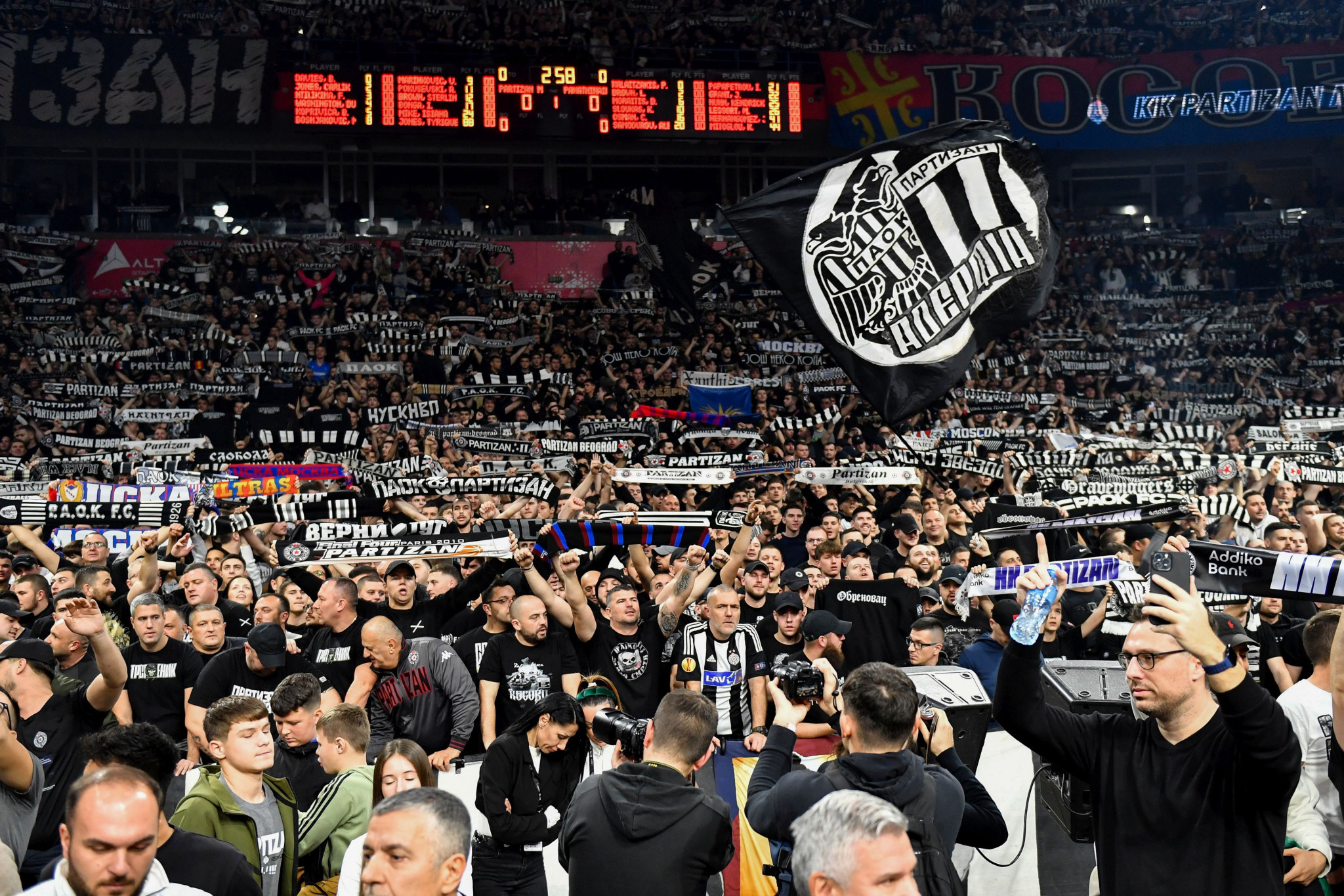 Η Παρτιζάν ευχήθηκε στον ΠΑΟΚ για τα 100 χρόνια ζωής