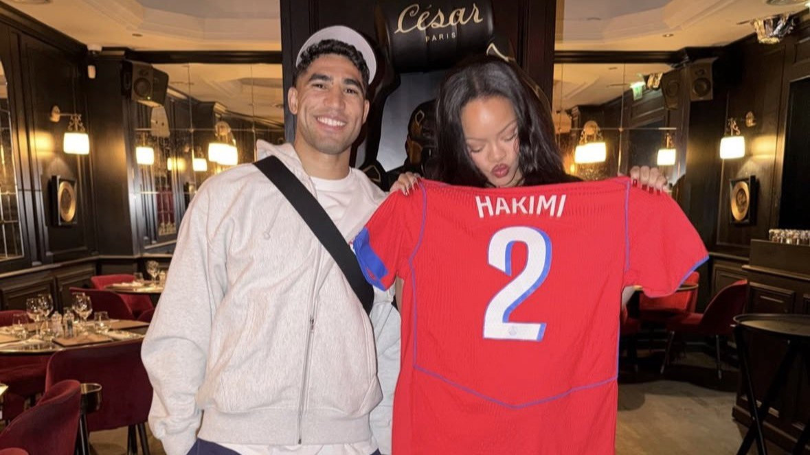 Πώς ο Χακίμι ζήτησε «συγγνώμη» από την Ριάνα (photo)