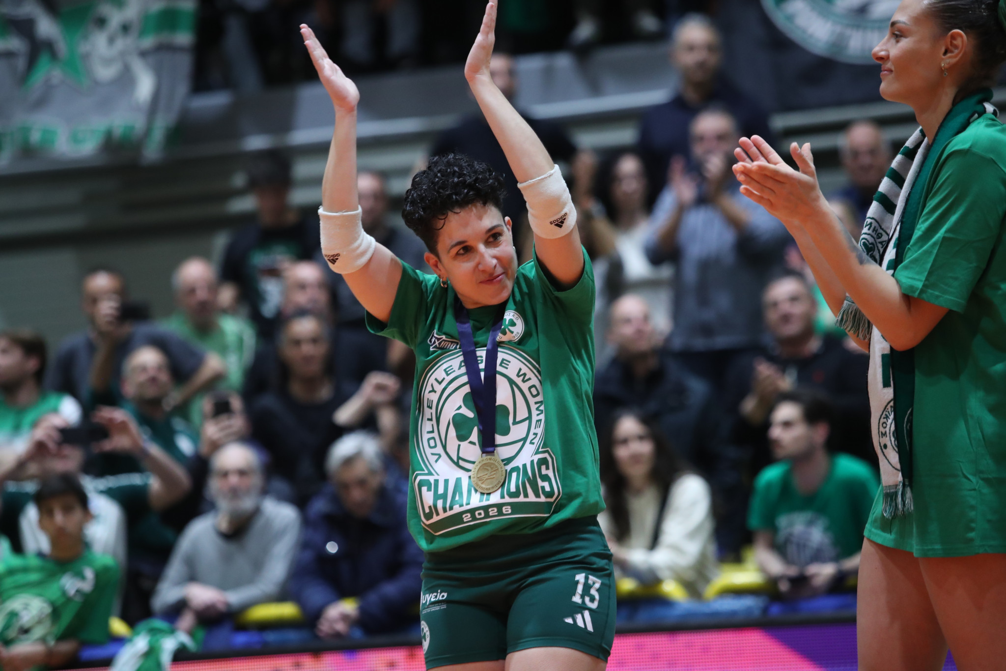 Ρόγκα: «Πολύ μεγάλος σύλλογος ο Παναθηναϊκός, πανέτοιμη για του χρόνου, μου έχει ανοίξει η όρεξη»