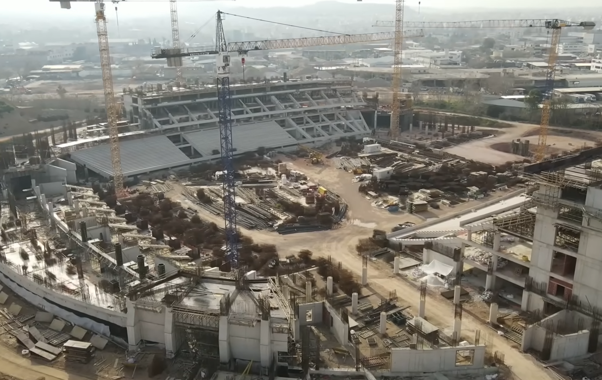 Παίρνει μορφή το «παλάτι» του Παναθηναϊκού - Το εντυπωσιακό βίντεο από την πορεία εργασιών (video)