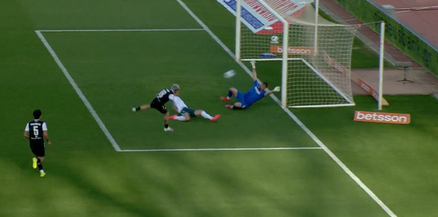 Ο Λοντίγκιν πραγματοποίησε απίθανη τριπλή απόκρουση (video)