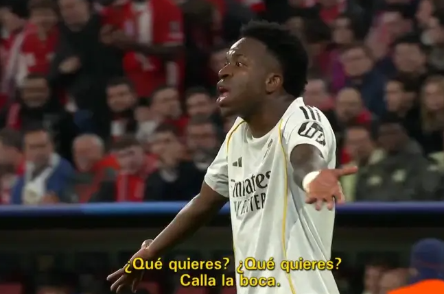 Βινίσιους σε Μπέλιγχαμ: «Βούλωσέ το...» (video)