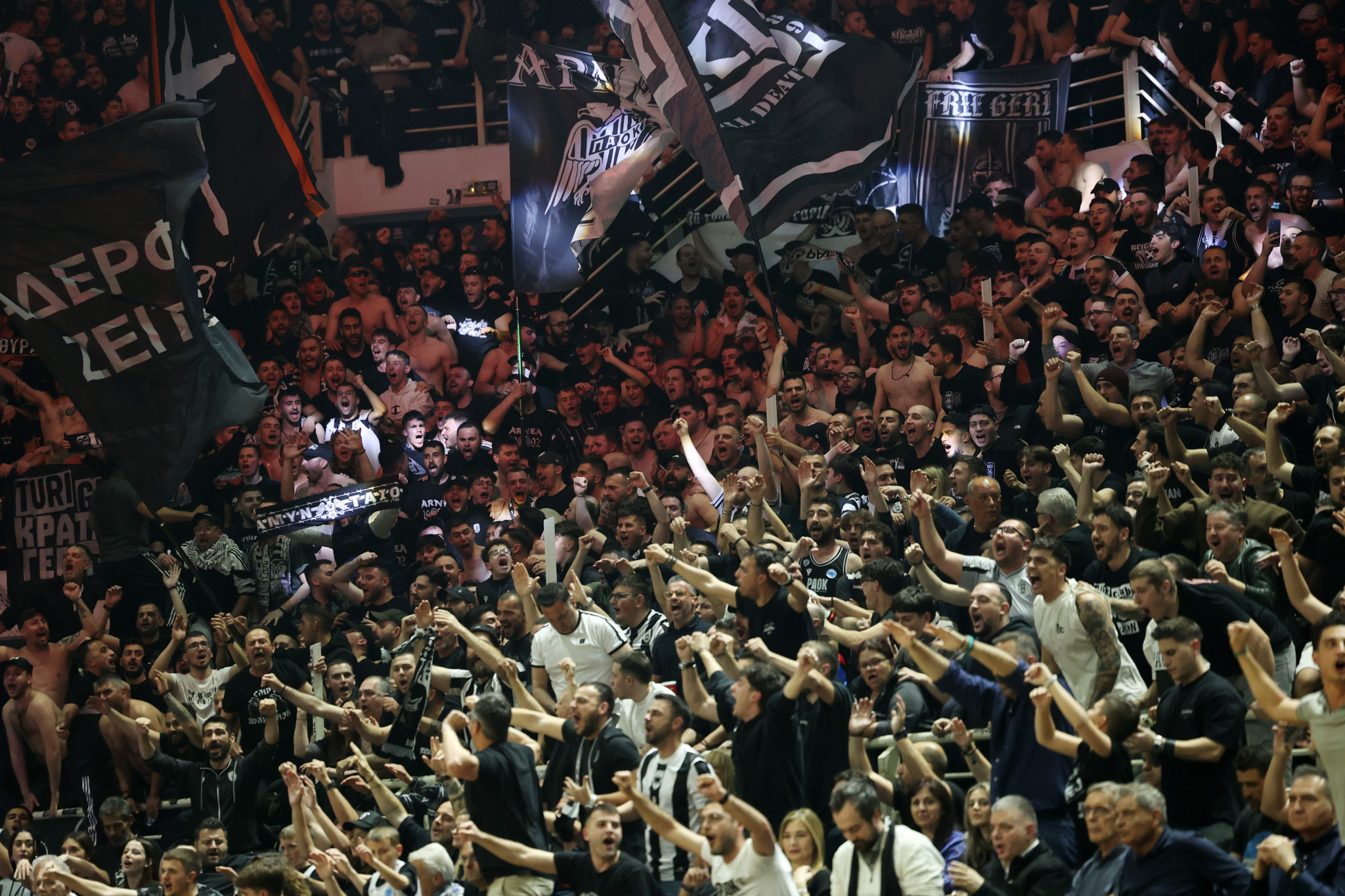 Το σημείο συνάντησης των οπαδών του ΠΑΟΚ στο Μπιλμπάο